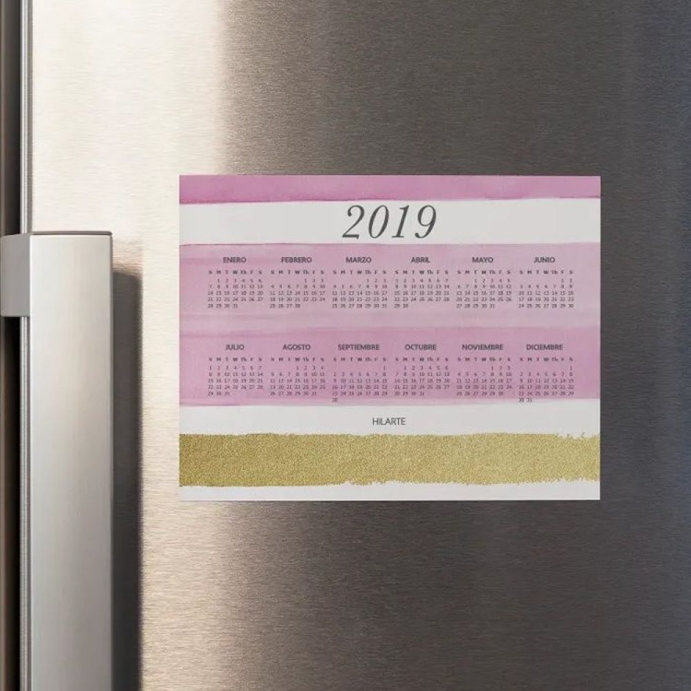 Calendario imantado