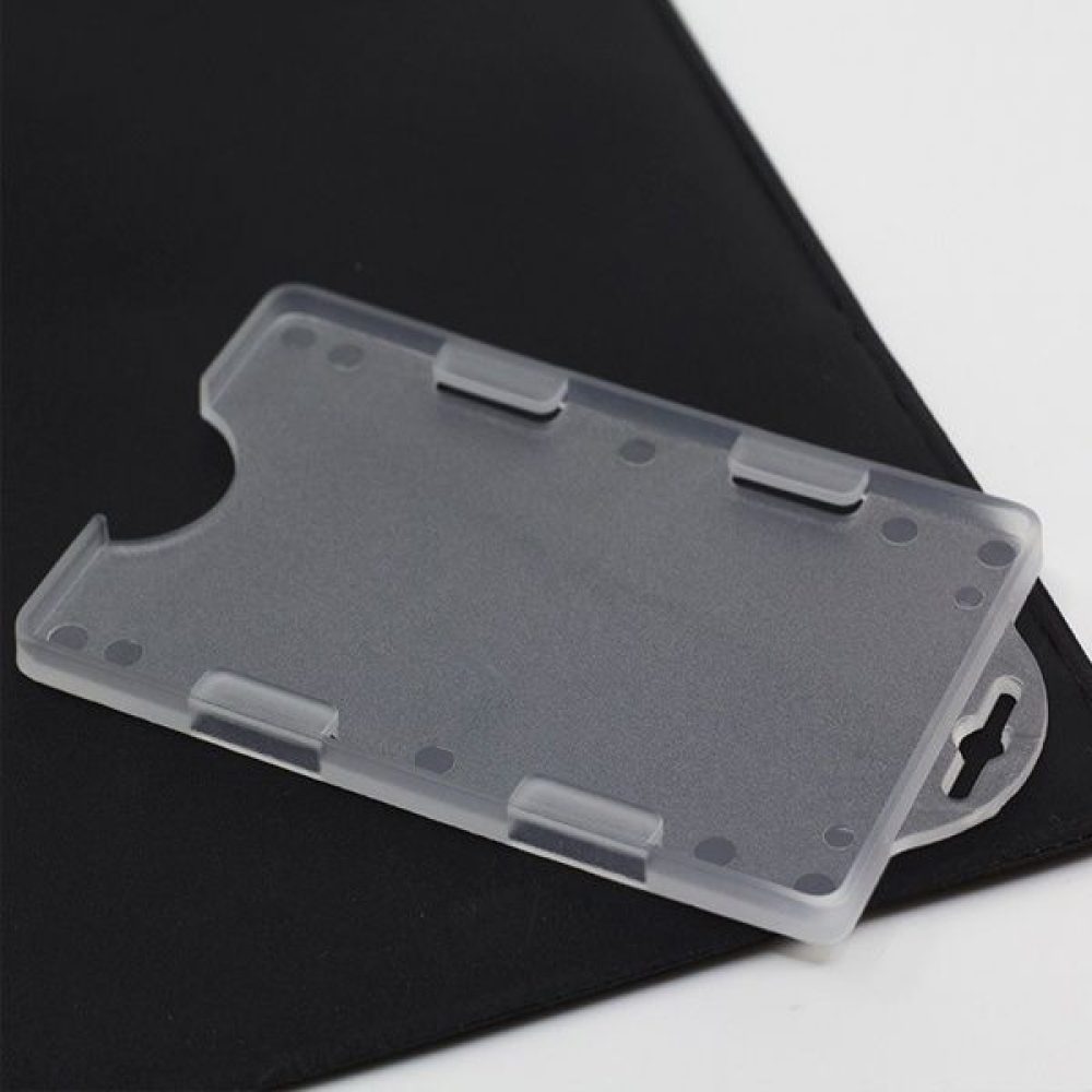 Portacredencial PVC rígido (simil portasube)